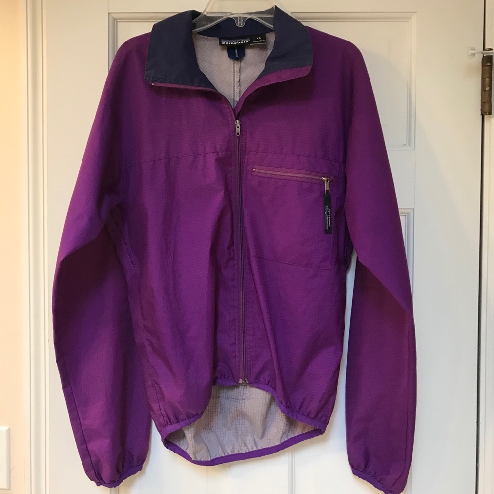 Vintage Patagonia purple windbreaker